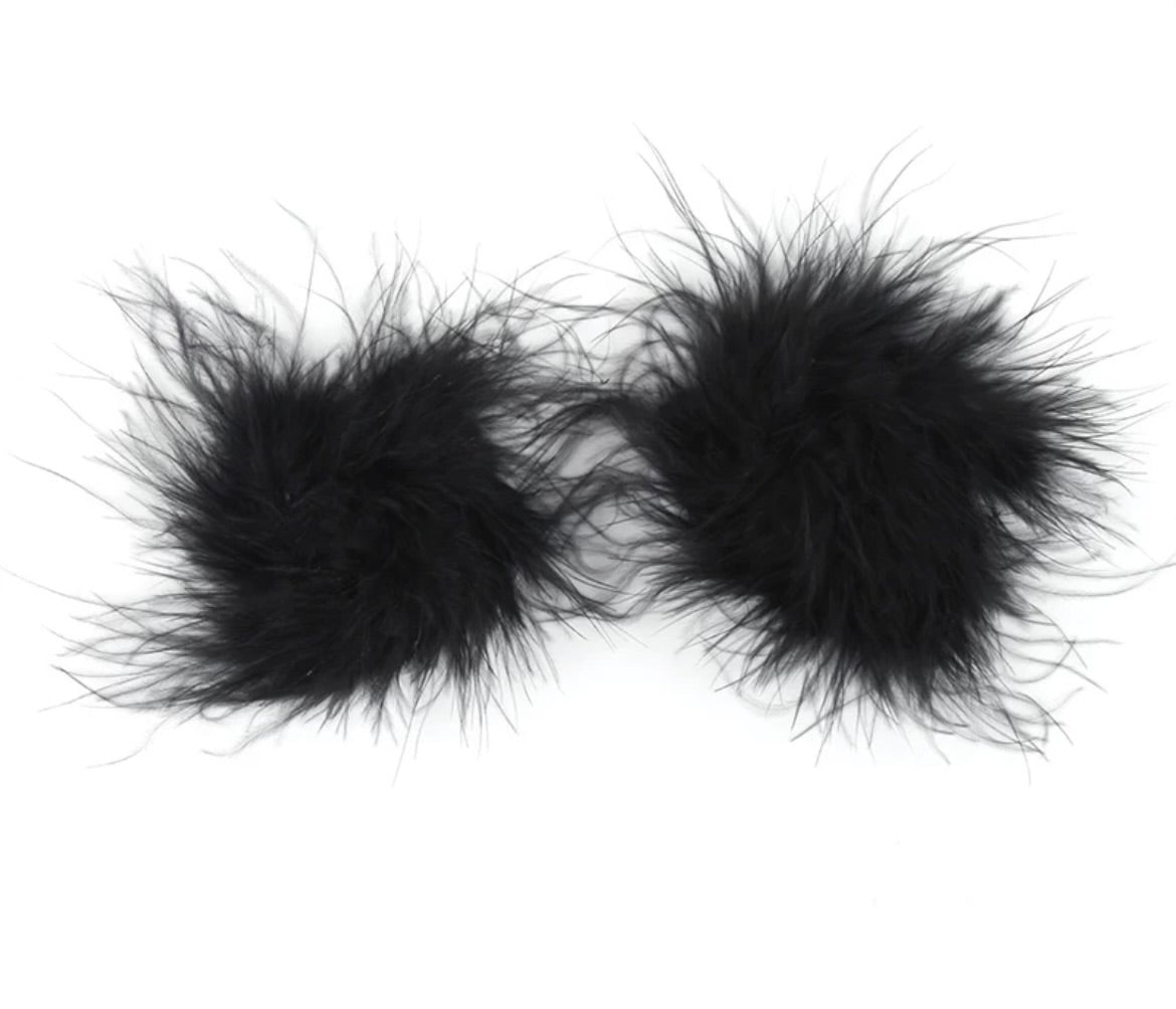 Feathered Nipple Covers